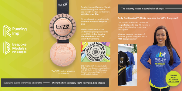 Steps to Sustainability: Running Imp and Bespoke Medals Lead Sustainable Change